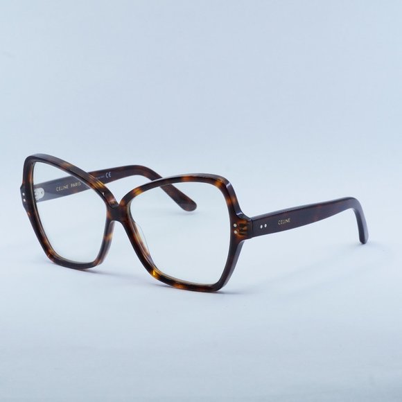 NEW CELINE CL40064I 052 HAVANA EYEGLASSES - Picture 1 of 10